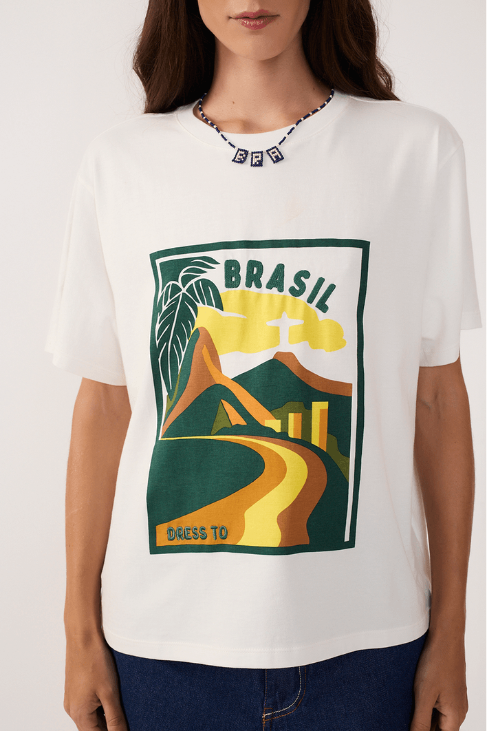 T-shirt Silk Brasil