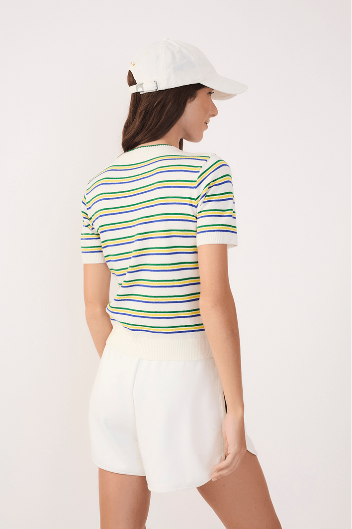 Blusa Tricot Listras Brasil
