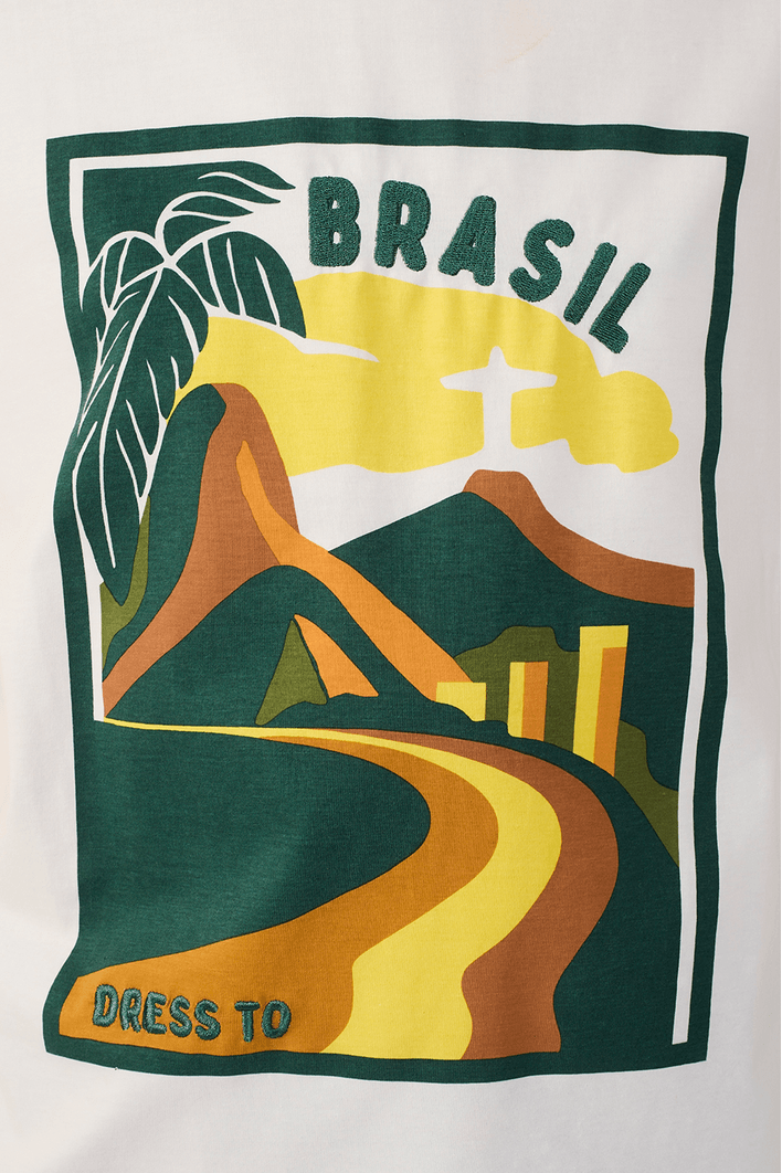 T-shirt Silk Brasil