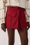 Short Saia Bolsos