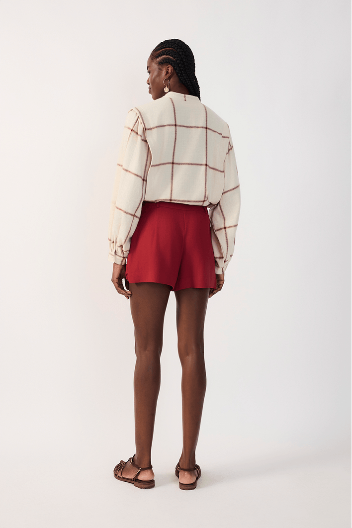 Short Saia Bolsos