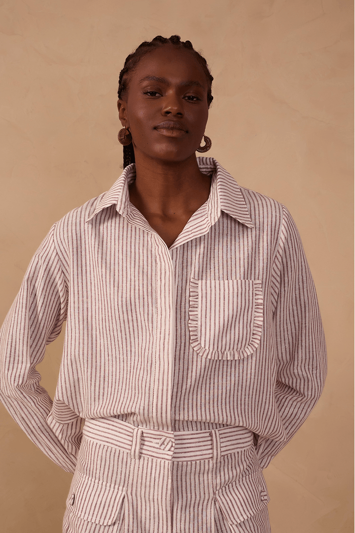 Camisa Listrada