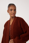 Casaco Tricot Atoalhado