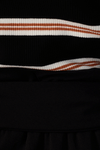 Vestido Listrado Canelado C/ Nylon