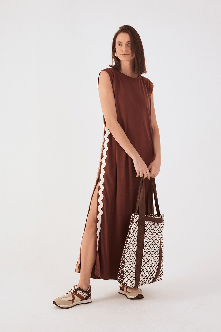 Vestido Cadarço Ondinha