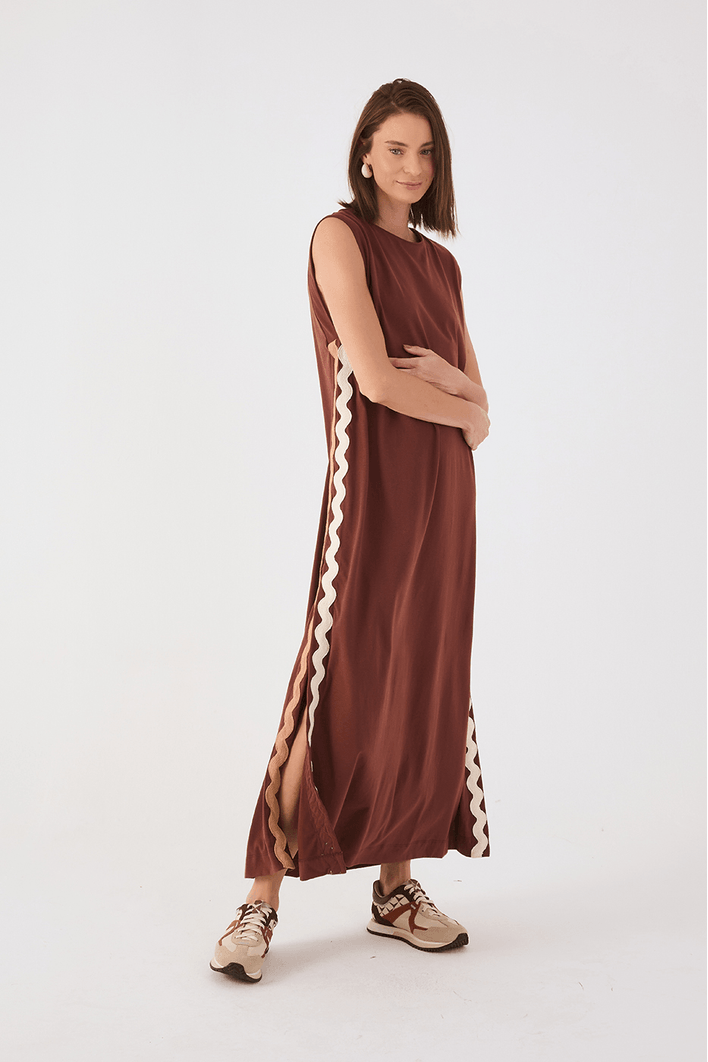 Vestido Cadarço Ondinha