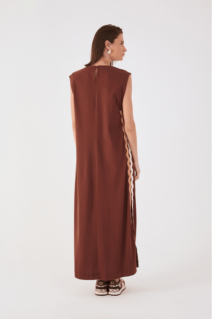 Vestido Cadarço Ondinha