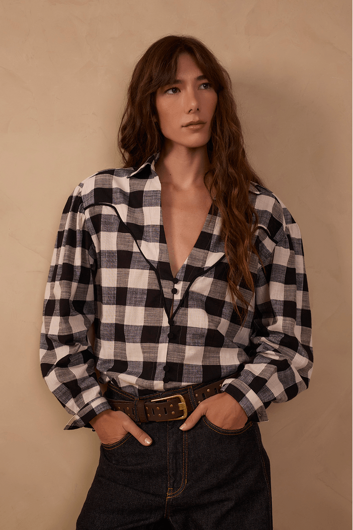 Camisa Xadrez Algodão