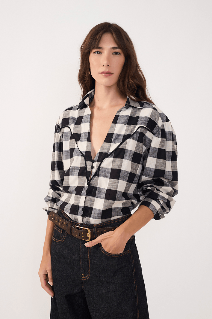 Camisa Xadrez Algodão