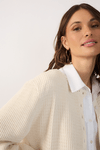 Casaco Tricot Detalhe Sol