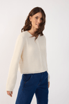 Casaco Tricot Detalhe Sol