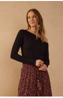 Blusa Ml Malha Crepe