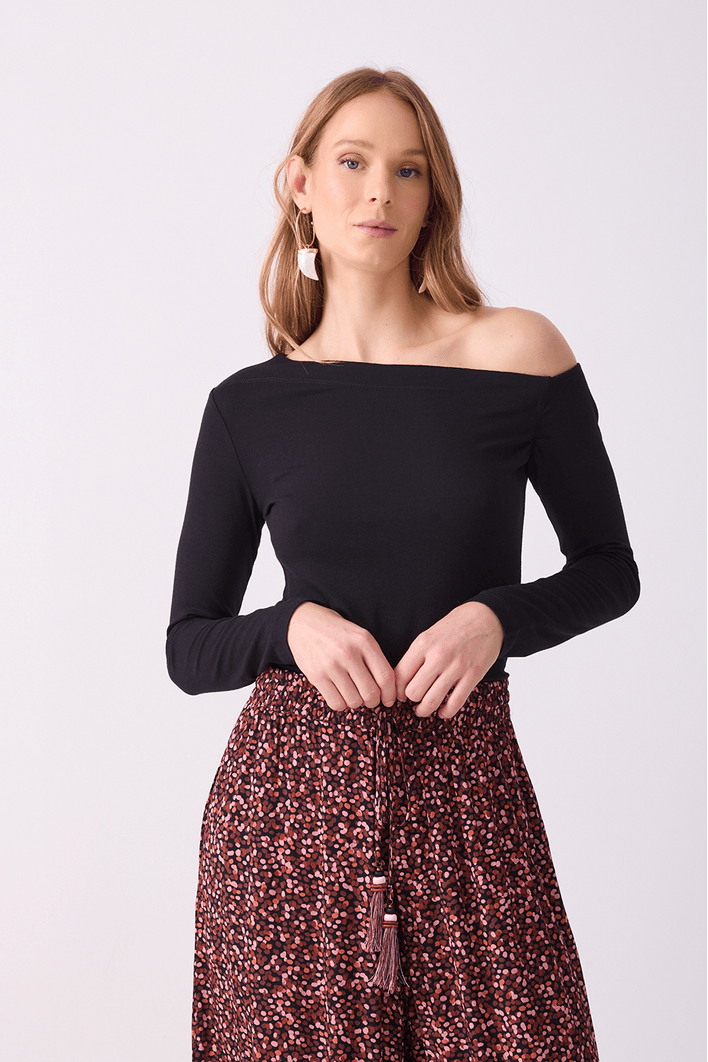 Blusa Ml Malha Crepe
