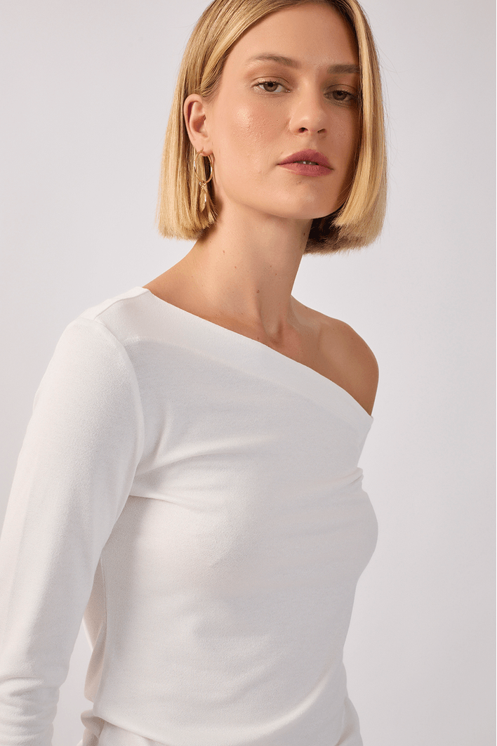 Blusa Ml Malha Crepe