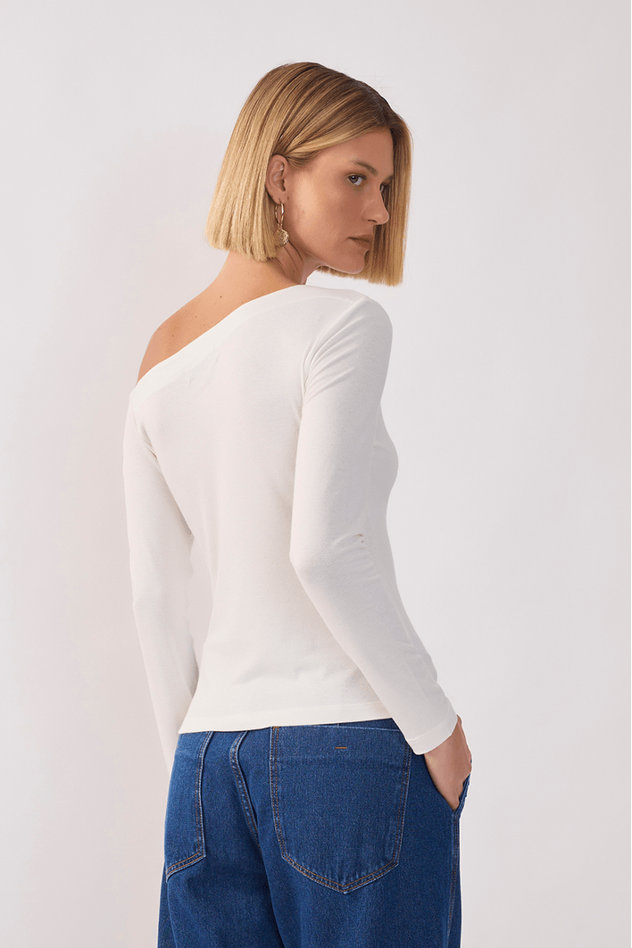 Blusa Ml Malha Crepe