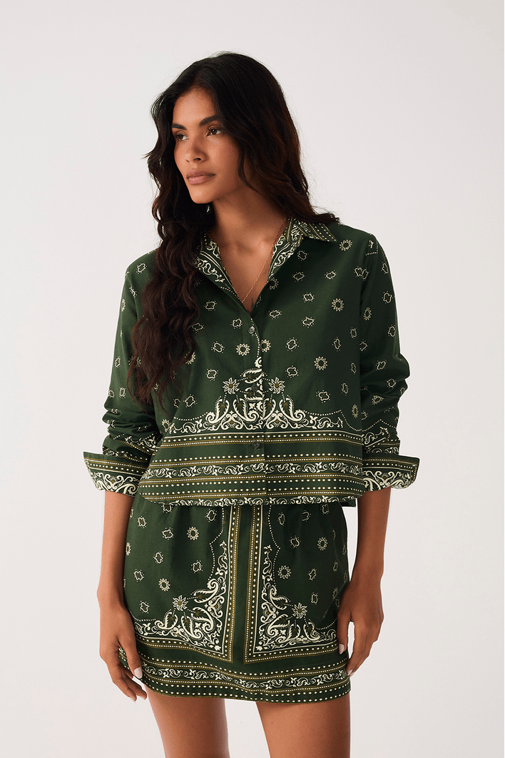 Camisa Est Lenço Solar