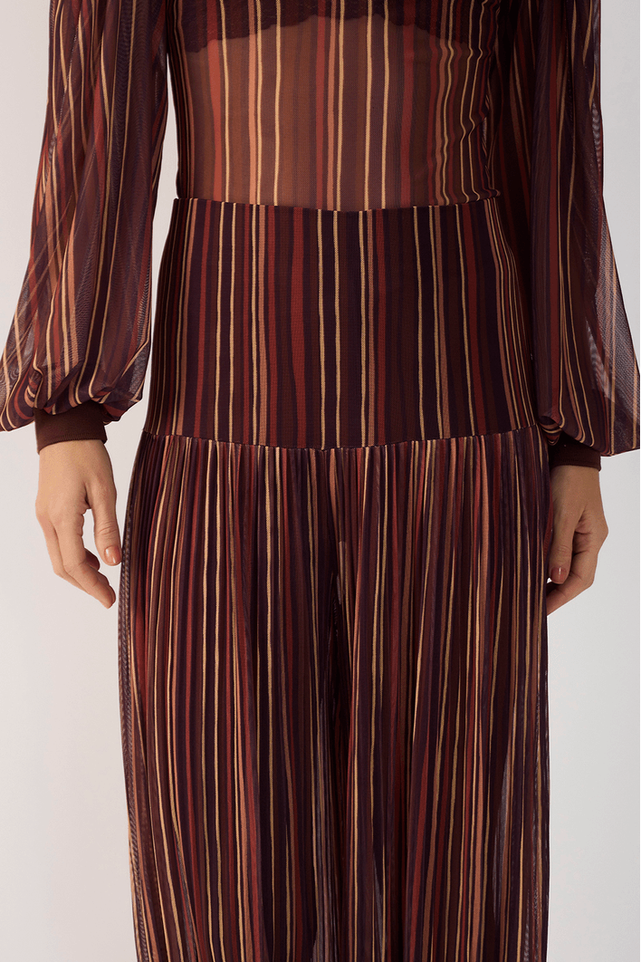 Calça Tule Estampa Fio de Luz