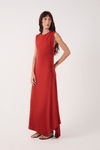 Vestido Bico Malha Crepe