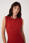 Vestido Bico Malha Crepe