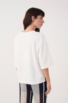 T-shirt Com Bordado Barco