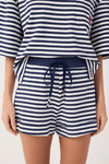 Short Moletom Estampa Listra