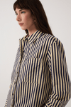 Camisa Estampa Listra Navy Azul