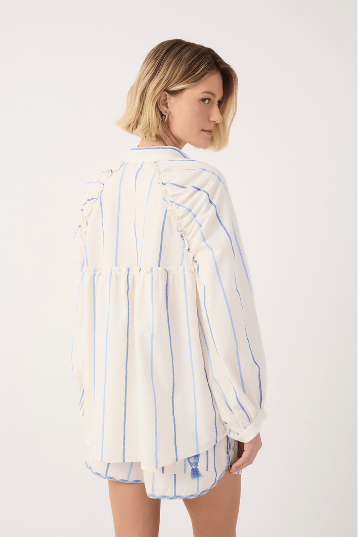 Camisa Algodão Listrada
