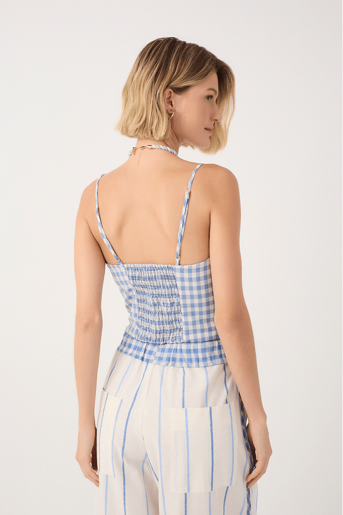 Top Algodão Vichy