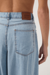 Calça Jeans Pantalona Baby Blue