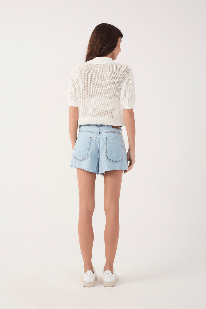 Short Jeans Baby Blue