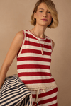 Regata Listrada Malha Tricot