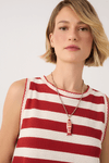 Regata Listrada Malha Tricot