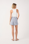 Short Sarja Linho Náutico Bordado
