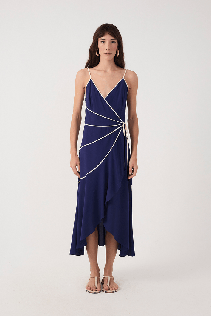 Vestido Midi Cachecour Viés