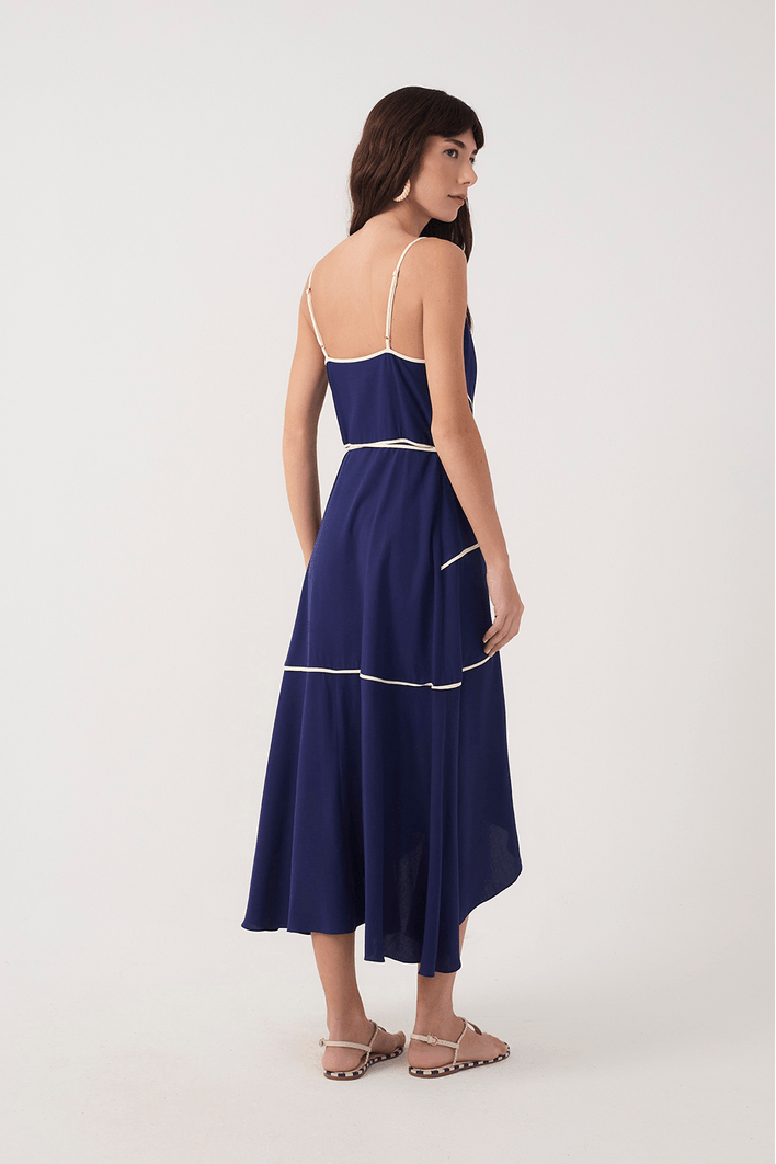 Vestido Midi Cachecour Viés