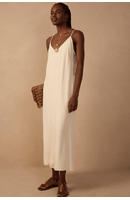 Vestido Midi Detalhe Tela