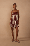 Vestido Estampa Listra Solene