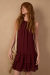 Vestido Curto Ggt Babado Barra