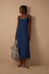 Vestido Jeans Barra Ondas