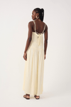 Vestido Longo Pala Franzida