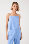 Blusa Linho Quadradinha