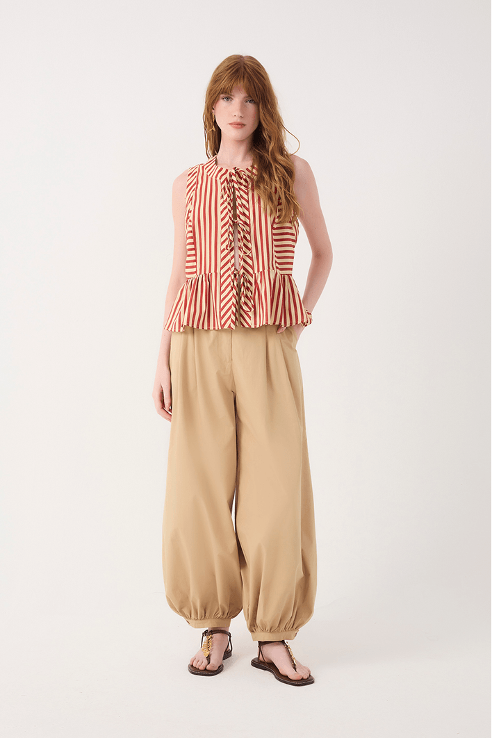 Calça Algodão Ampla