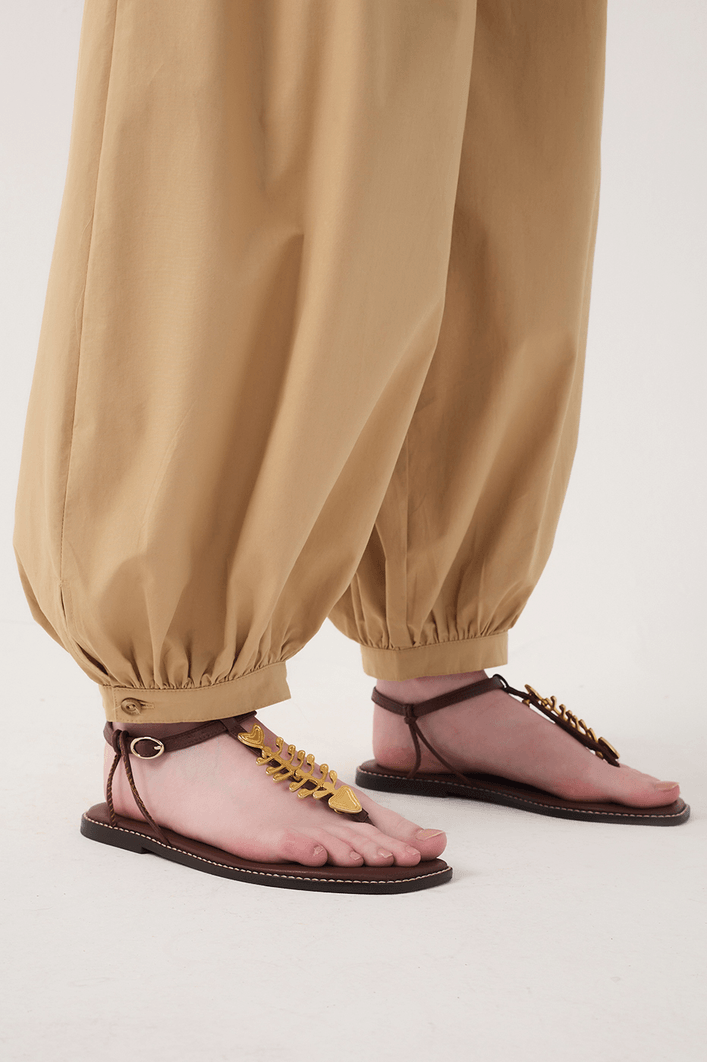 Calça Algodão Ampla