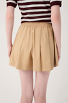 Short Algodão Pregas