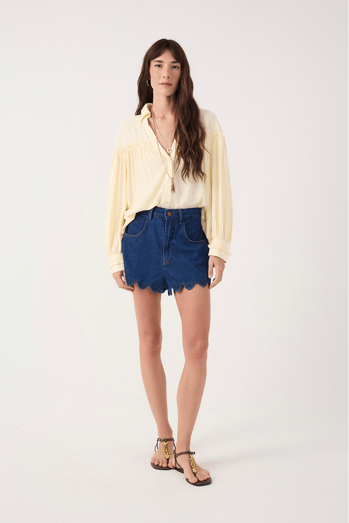 Short Jeans Barra Ondas