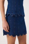 Saia Jeans Barra Ondas