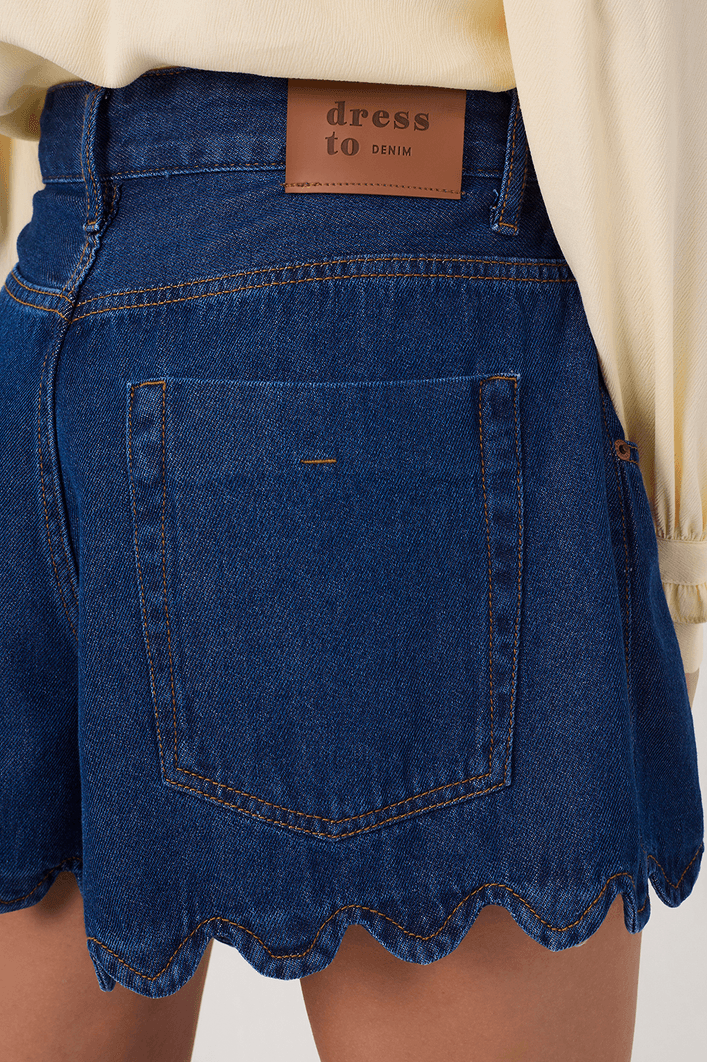 Short Jeans Barra Ondas