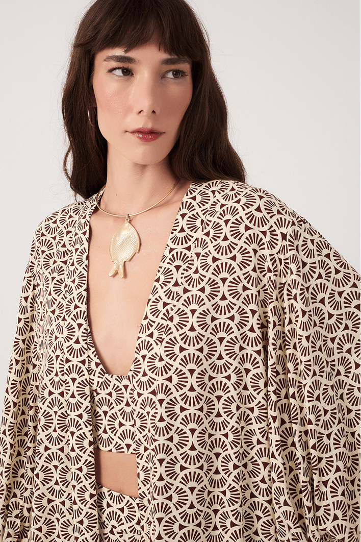 Kimono Estampa Amalfi
