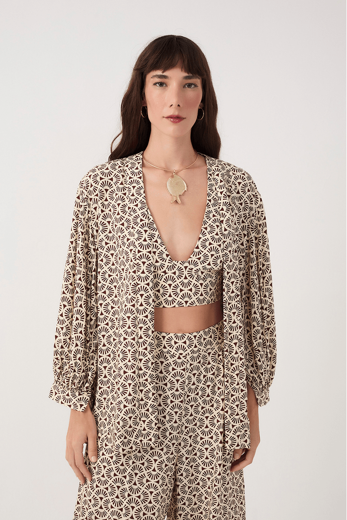 Kimono Estampa Amalfi