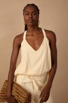 Blusa  Prega Sobreposta Costas